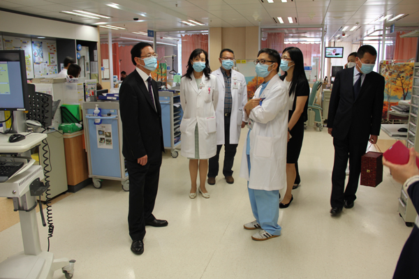 我院孙德俊院长一行赴香港中文大学院医学院参观学习