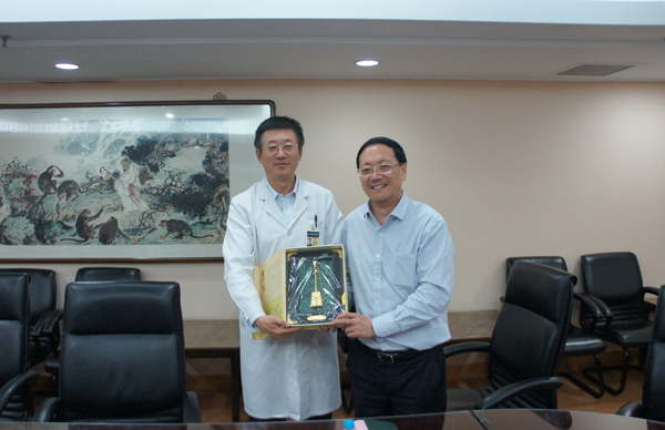 孙德俊院长一行赴北京协和医院洽谈对口支援工作事宜
